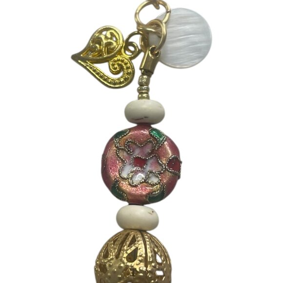 Spring Handmade Beaded Turquoise Dyed Howlite Bracelet - Picture 4 of 9